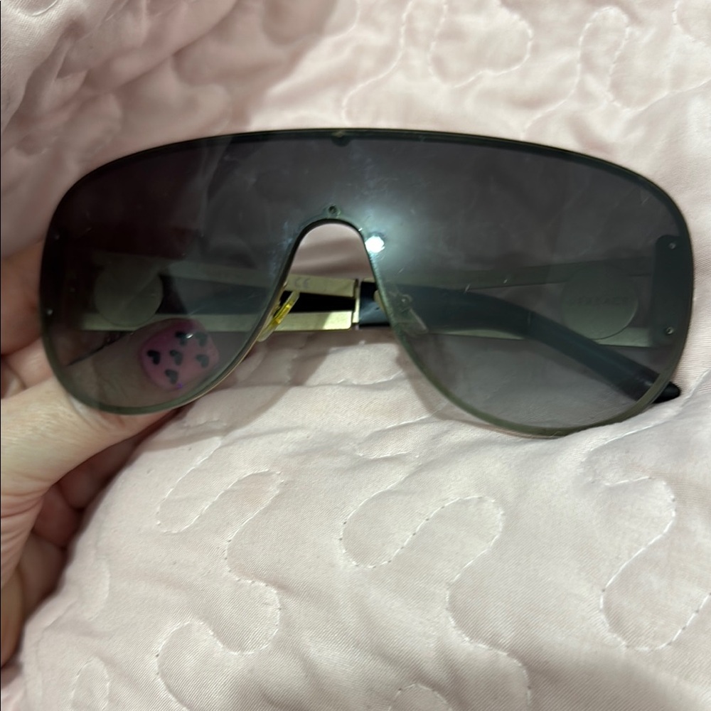 Versace Black VE2166 Oversized Sunglasses